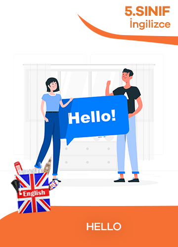 5. Sınıf İngilizce 1. Ünite Hello konu resmi