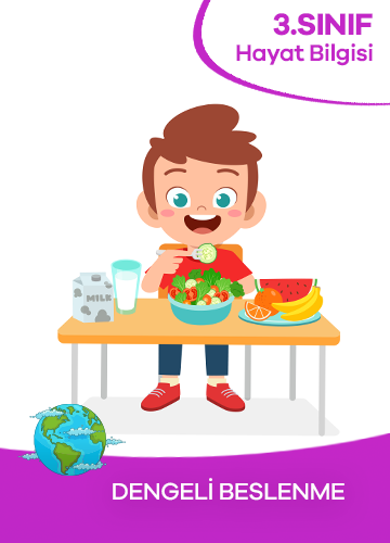 3. Sınıf Hayat Bilgisi Dengeli Beslenme konu resmi