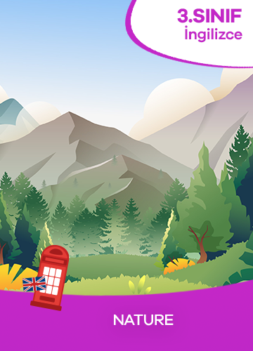 3. Sınıf İngilizce 10. Ünite Nature konu resmi