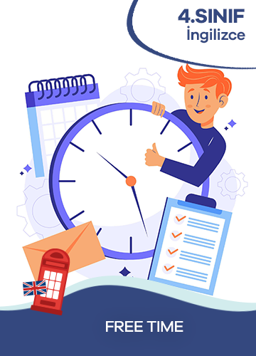 4. Sınıf İngilizce 4. Ünite Free Time konu resmi