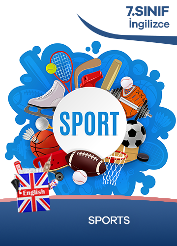 7. Sınıf İngilizce 2. Ünite Sports konu resmi