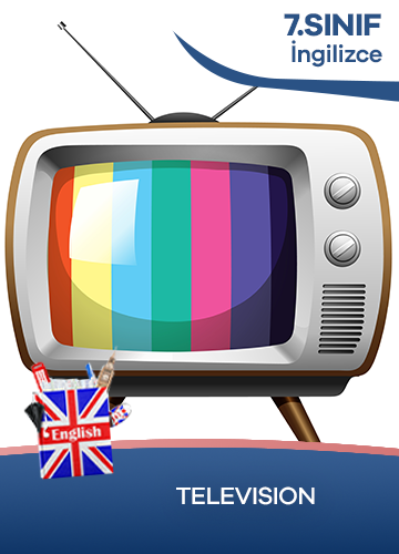7. Sınıf İngilizce 5. Ünite Television konu resmi