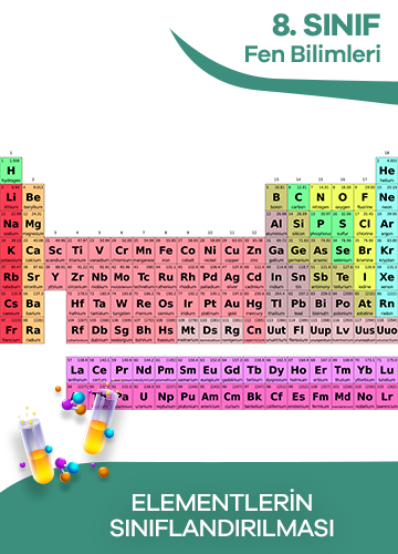 8. Sınıf Fen Bilimleri Elementlerin Sınıflandırılması konu resmi
