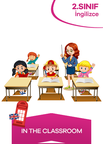 2. Sınıf İngilizce 3. Ünite In the Classroom konu resmi