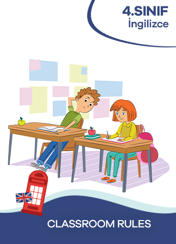 4. Sınıf İngilizce 1. Ünite Classroom Rules konu resmi