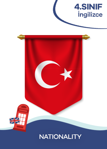 4. Sınıf İngilizce Nationality konu resmi